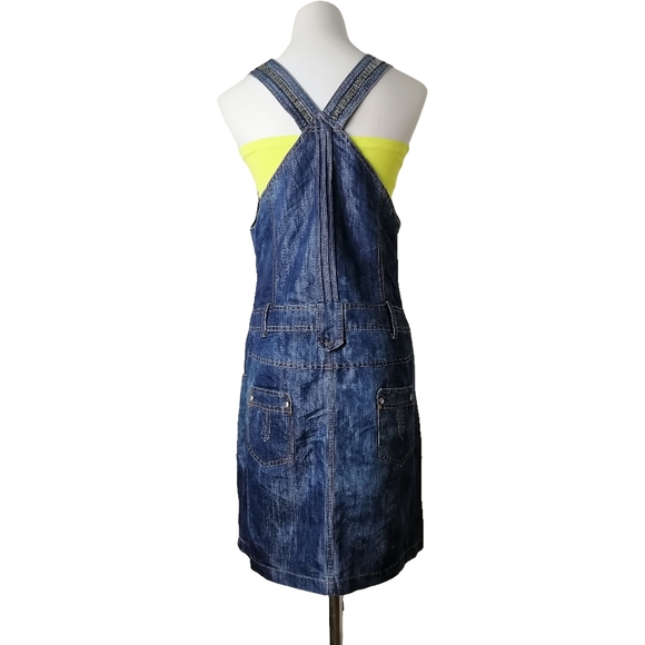 🐟 blue cotton blend overalls by Annasidi - Picture 3 of 7